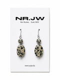 Oorbellen Stainless Steel Silver Dalmatian