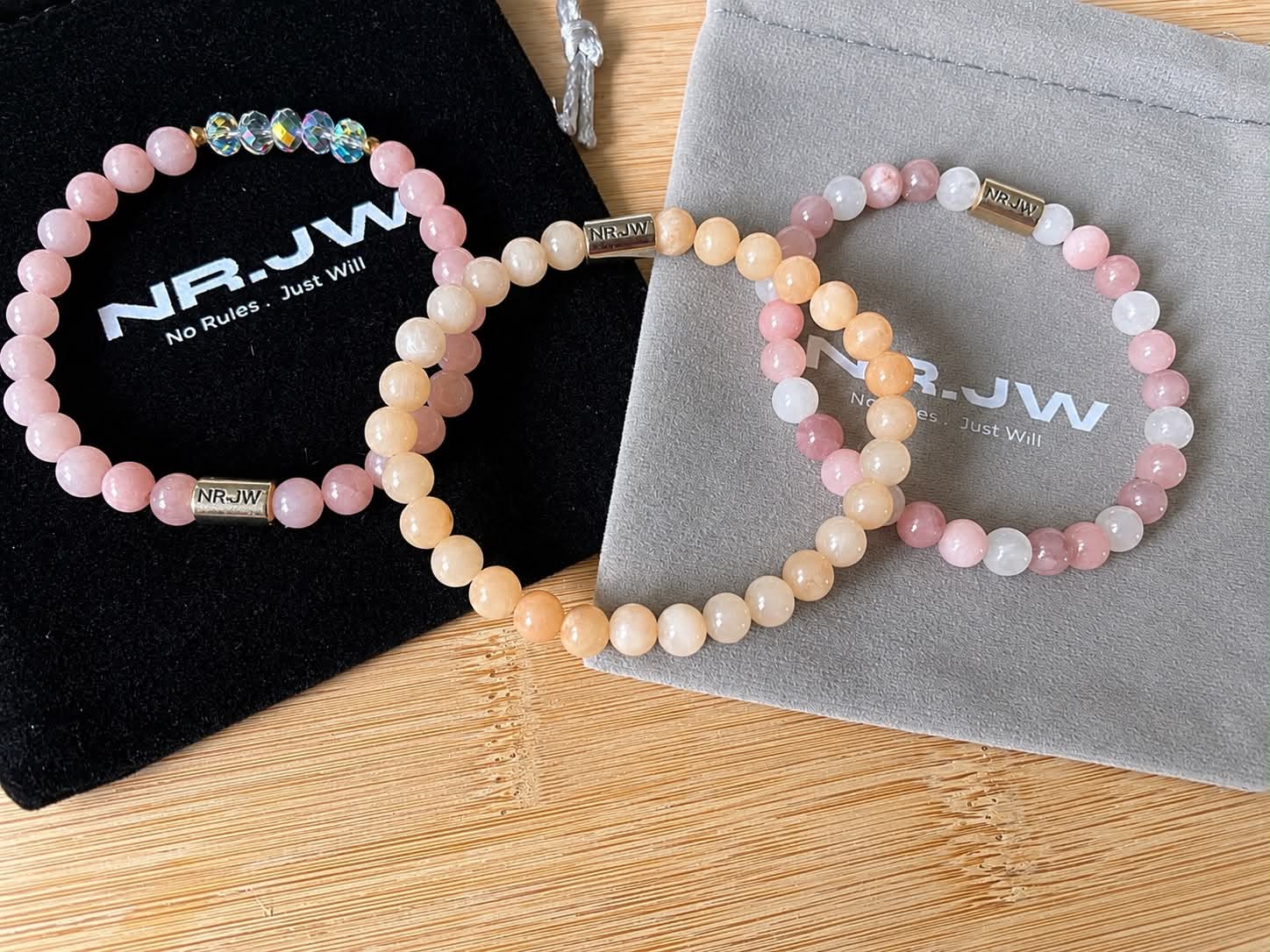 Blush Harmony (Set of 3-8mm)